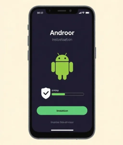 Android 安装示意图