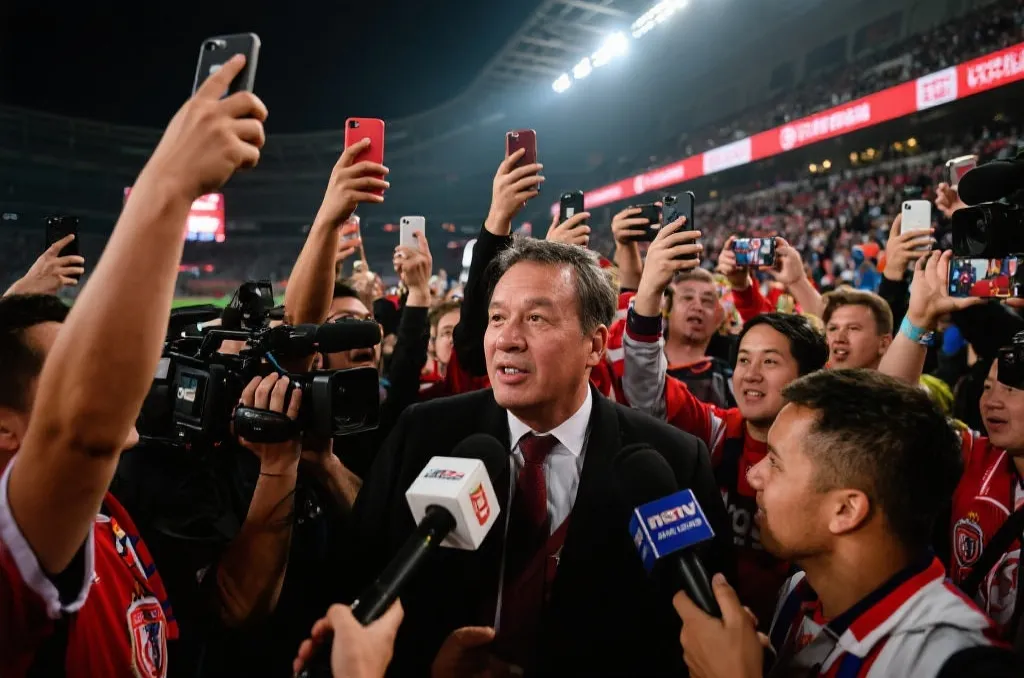 球迷和媒体关注转会新闻